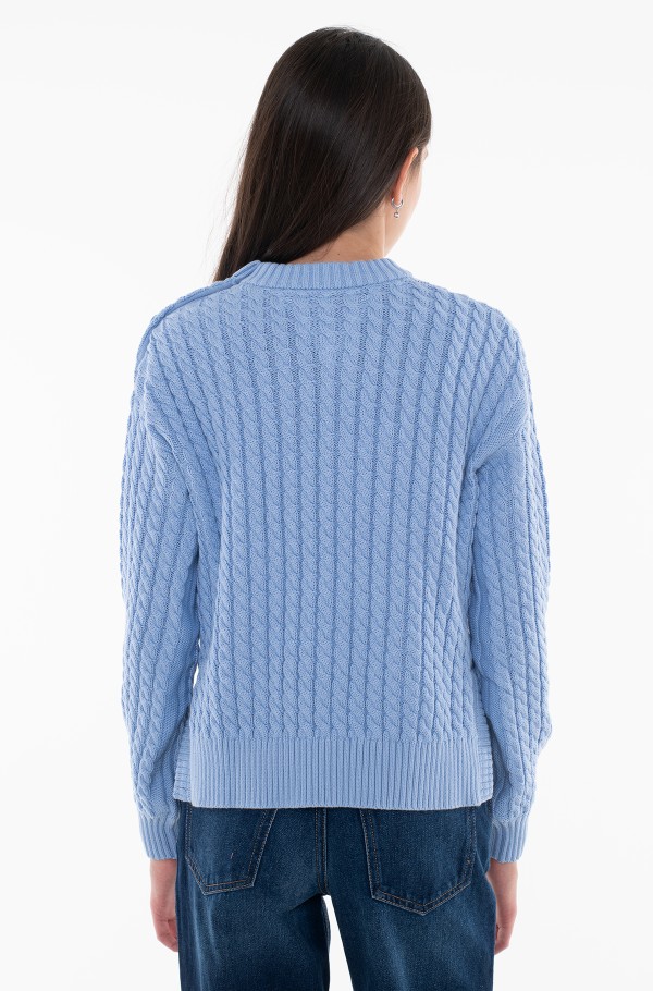 CABLE SWEATER L/S-hover