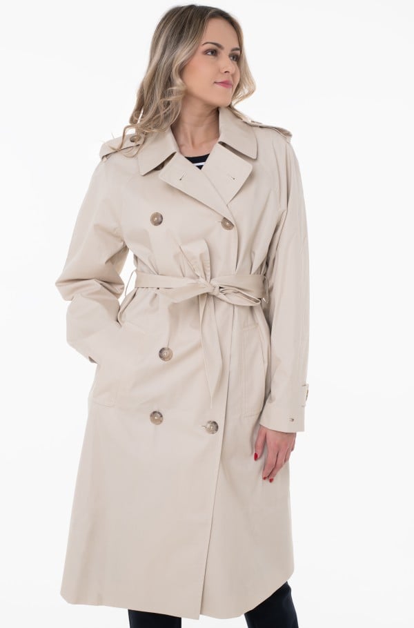 1985 COTTON BLEND DB TRENCH-hover