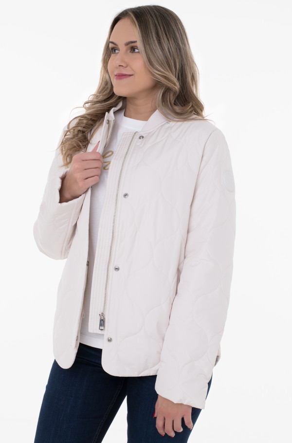 QUILTED BOMBER JACKET-hover