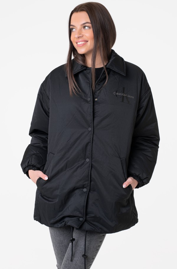 OVERSIZED PADDED COACH JACKET-hover