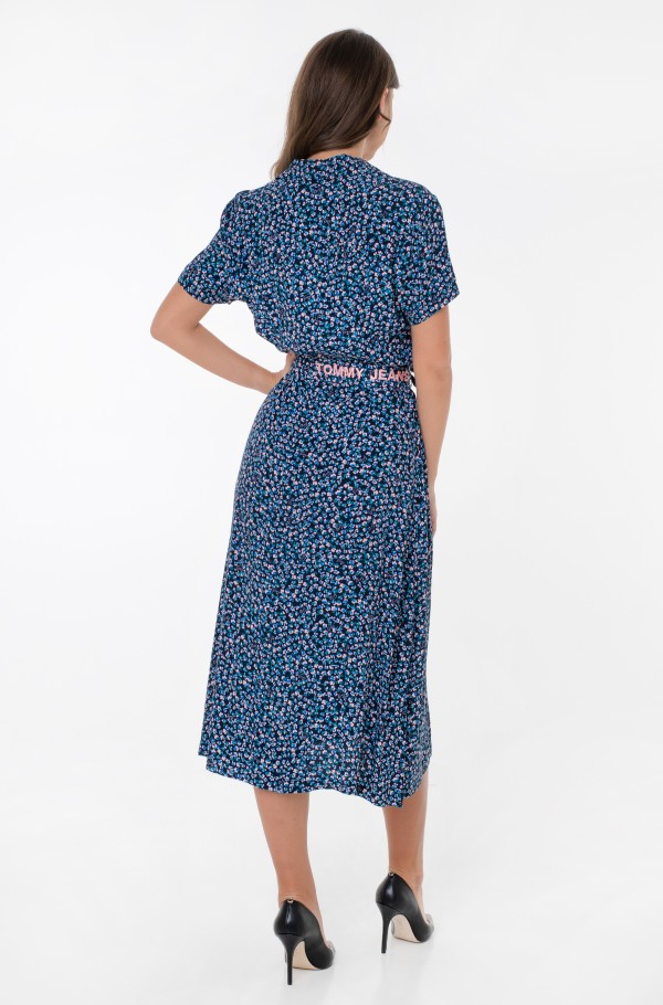 TJW DITSY FLORAL SHIRT DRESS-hover
