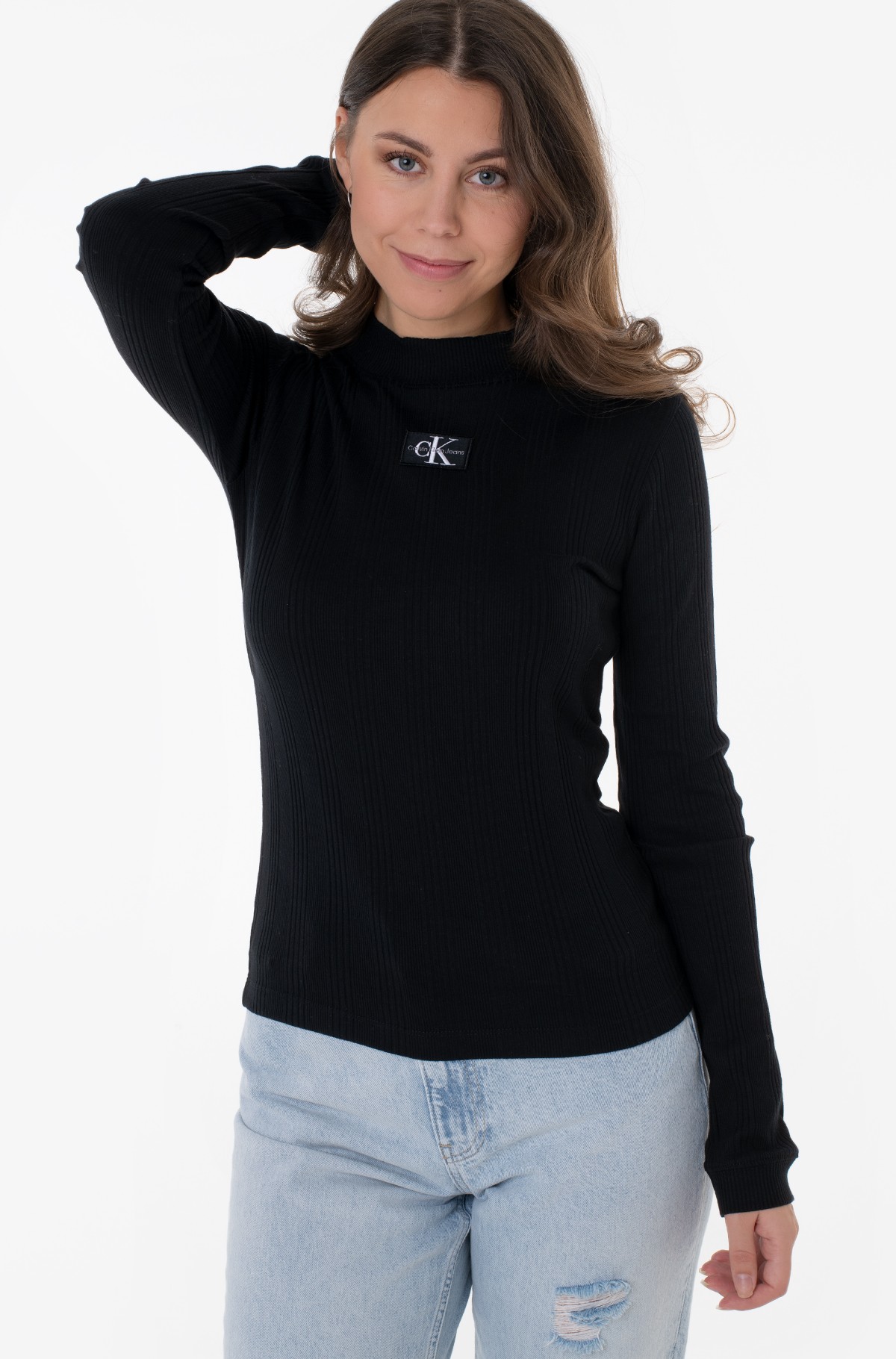 Shirt BADGE RIB LONG SLEEVE-full-1