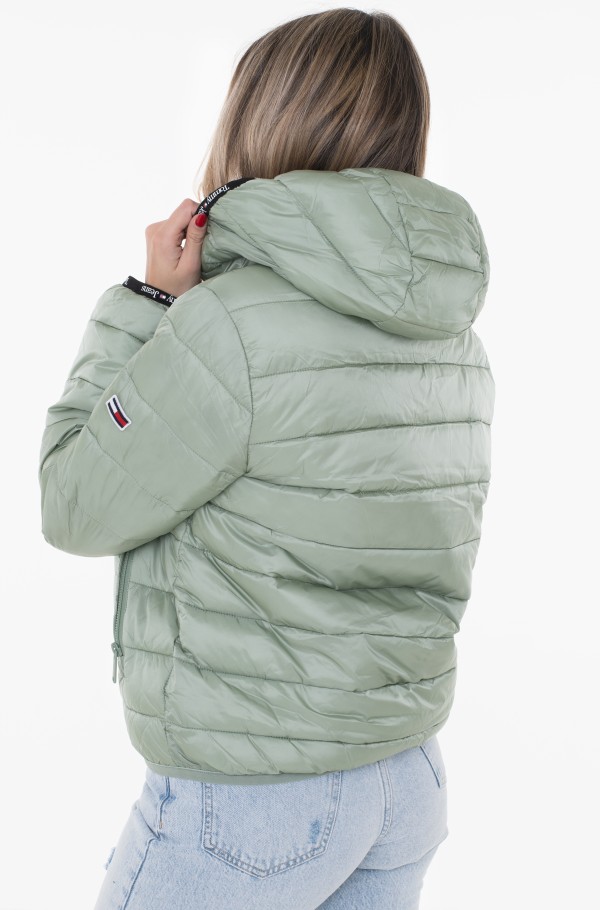 TJW QUILTED TAPE HOODED JACKET-hover