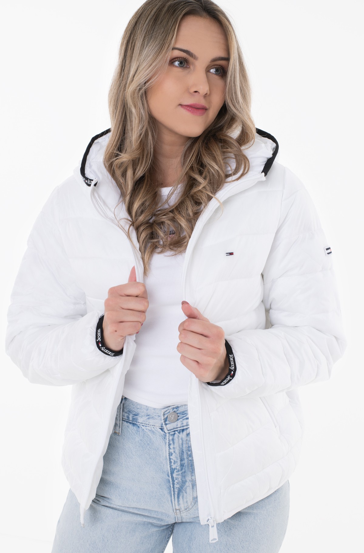 Jacket TJW QUILTED TAPE HOODED JACKET-full-1