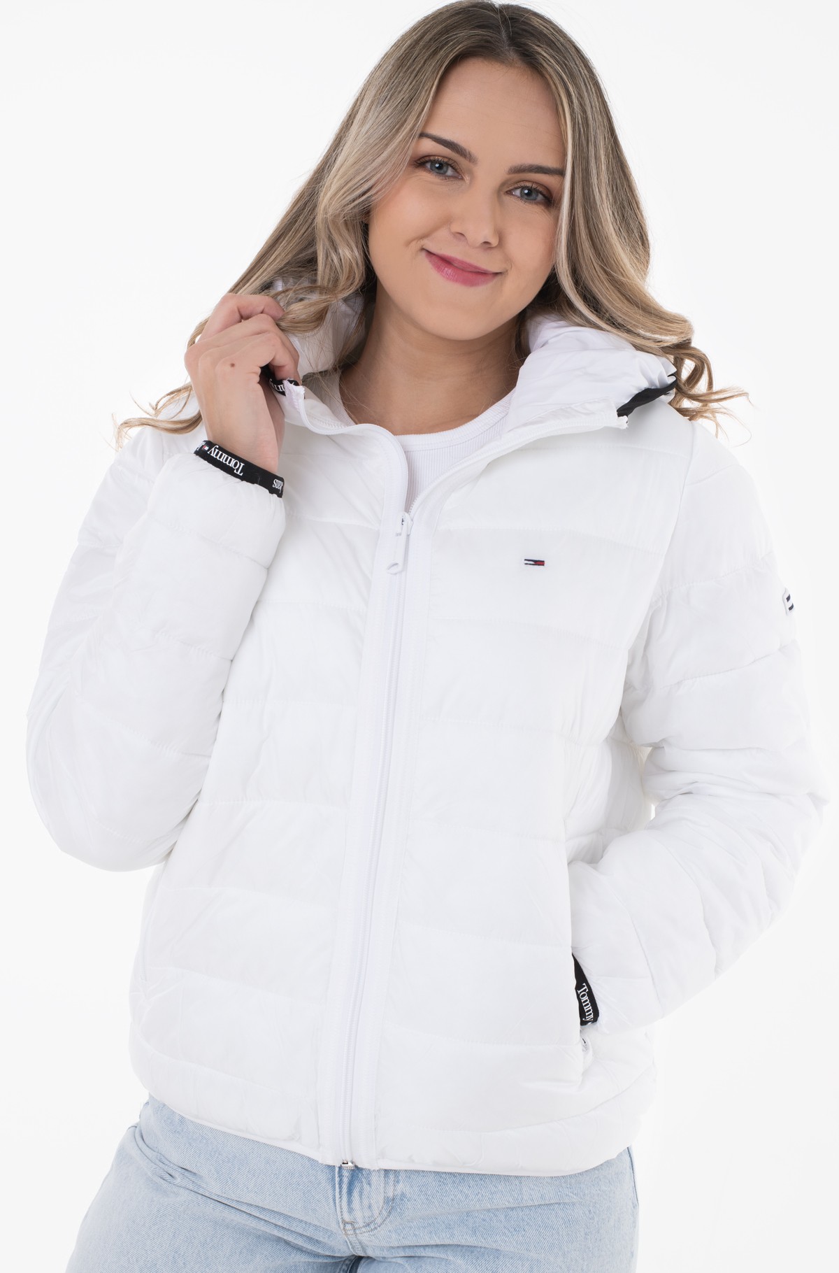 Jacket TJW QUILTED TAPE HOODED JACKET-full-2