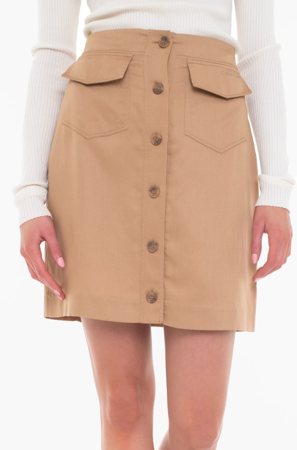 DRAPY TENCEL SKIRT