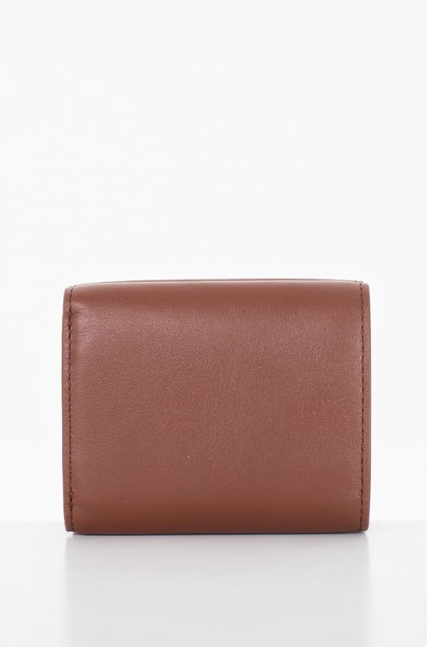 PUSH LOCK LEATHER WALLET-hover