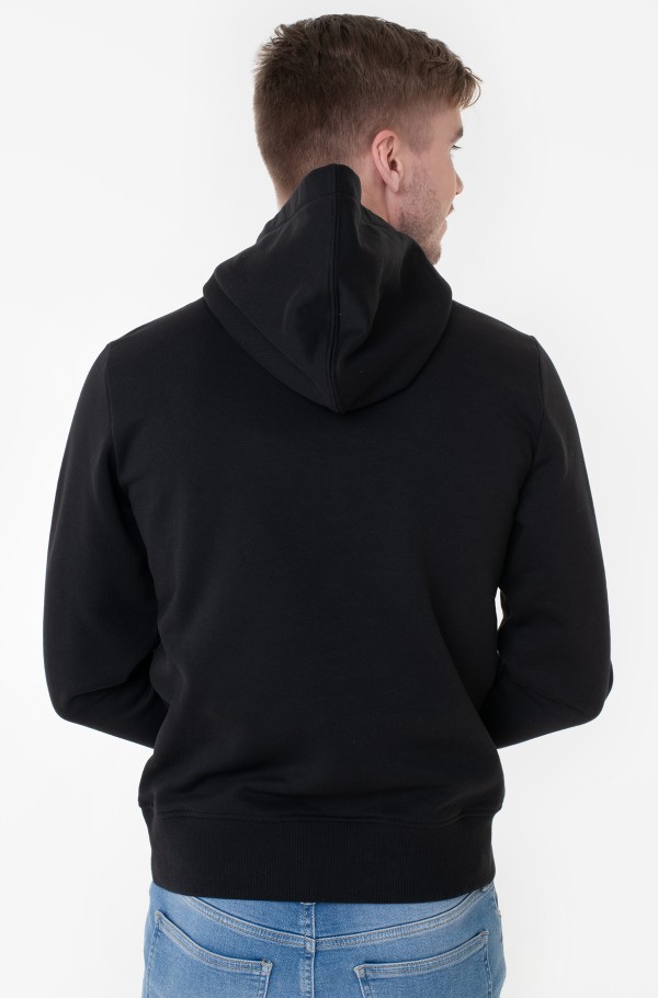 COLOR OFF PLACED MONOGRAM HOODIE-hover