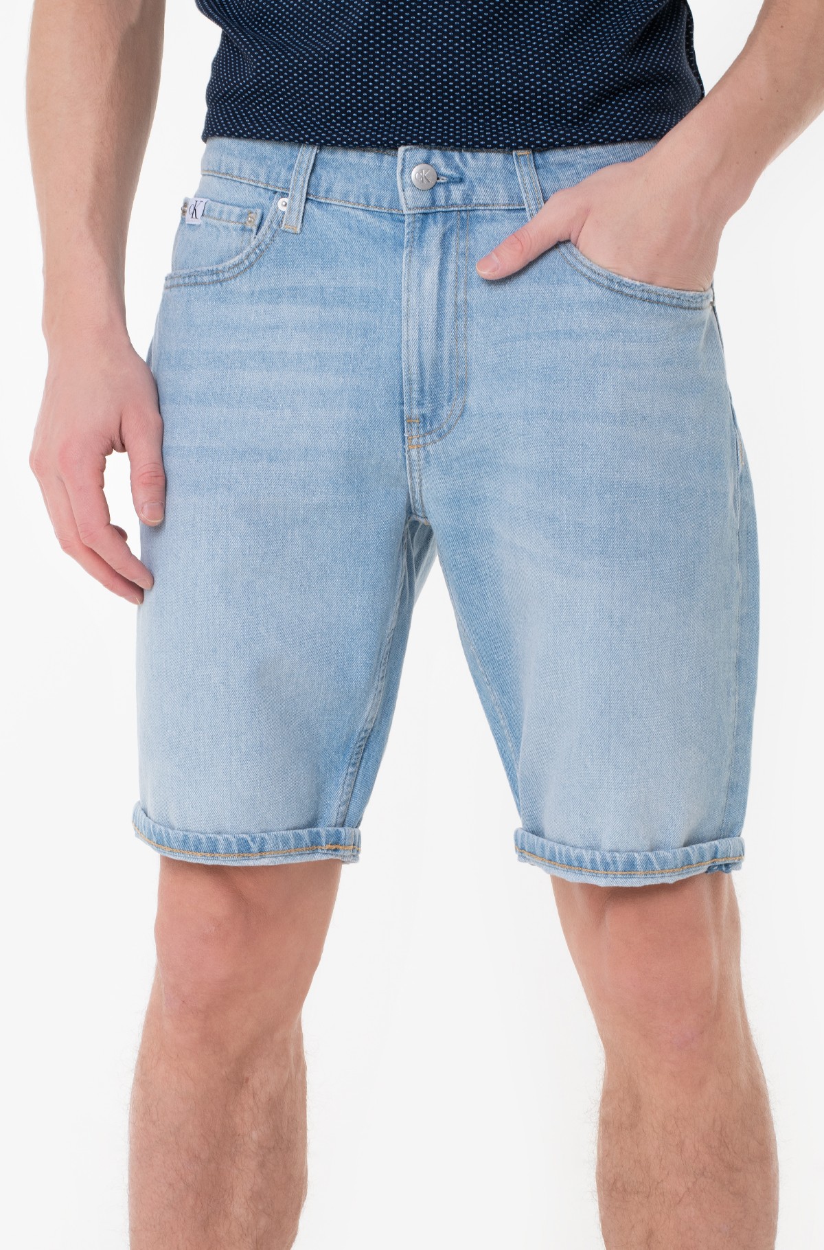 Lühikesed teksapüksid REGULAR SHORT-full-1