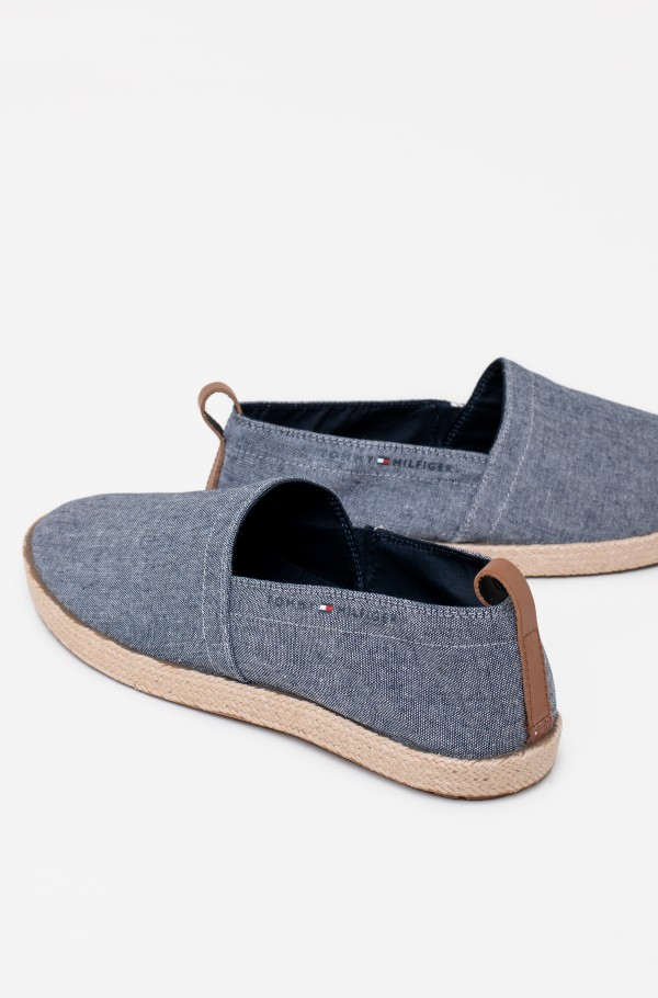 Tommy Hilfiger TH ESPADRILLE CORE CHAMBRAY Blue - Free delivery