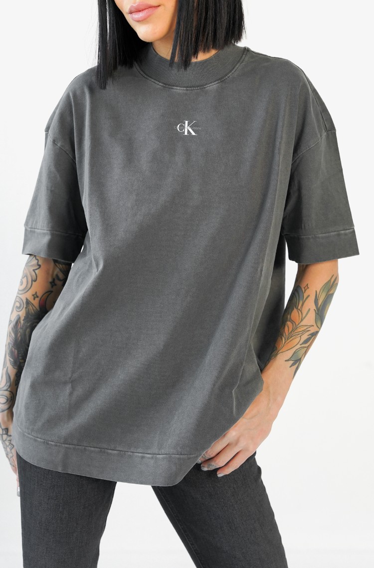 Dream Klein, t-shirts TEE Calvin E-pood MIX Denim | T-shirt RIB Short-sleeve WASH BOYFRIEND