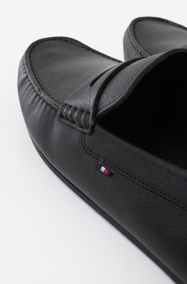 CASUAL HILFIGER LEATHER DRIVER-hover