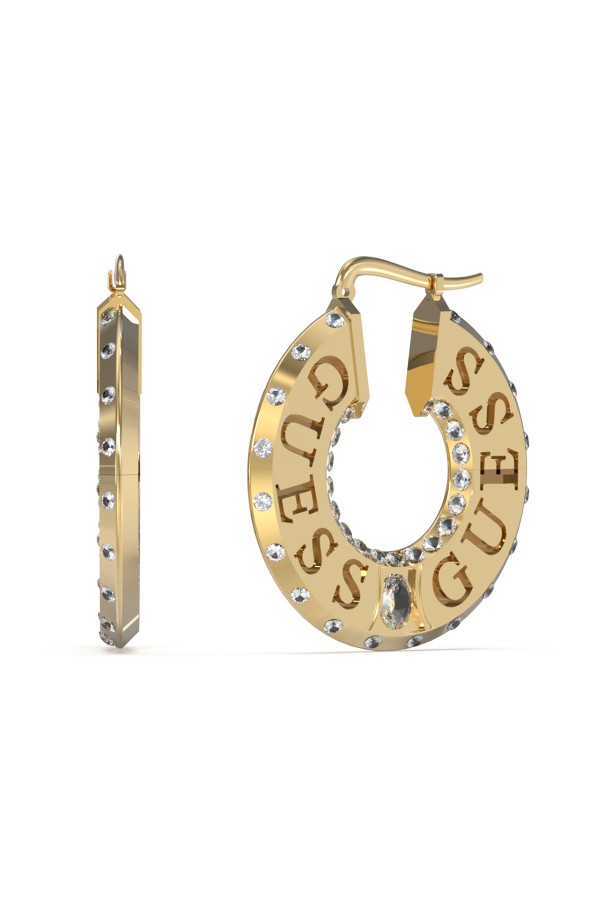 Guess earrings outlet gold