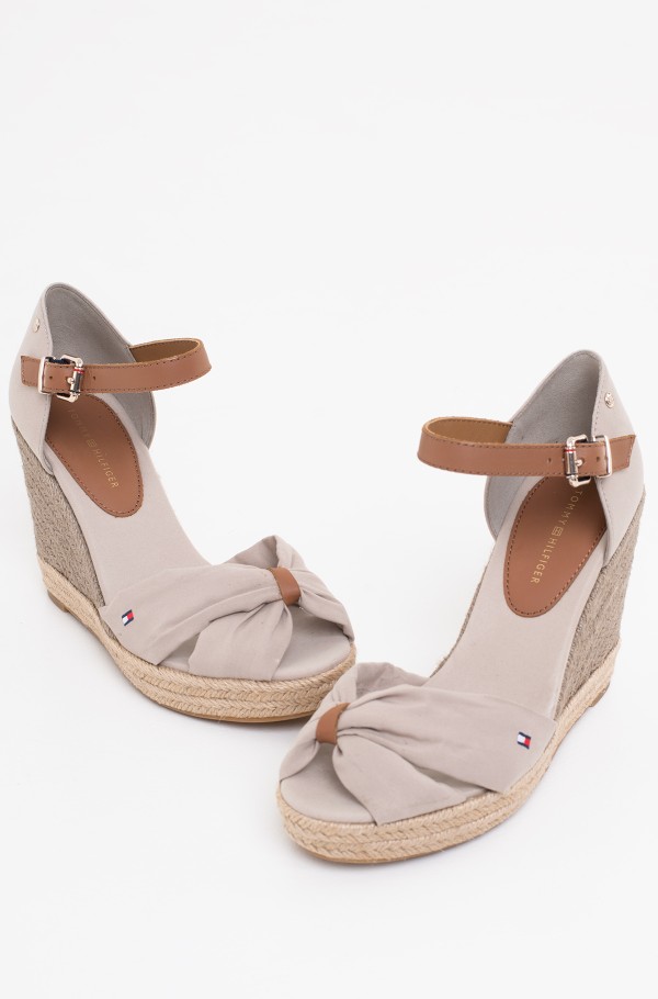 BASIC OPEN TOE HIGH WEDGE-hover