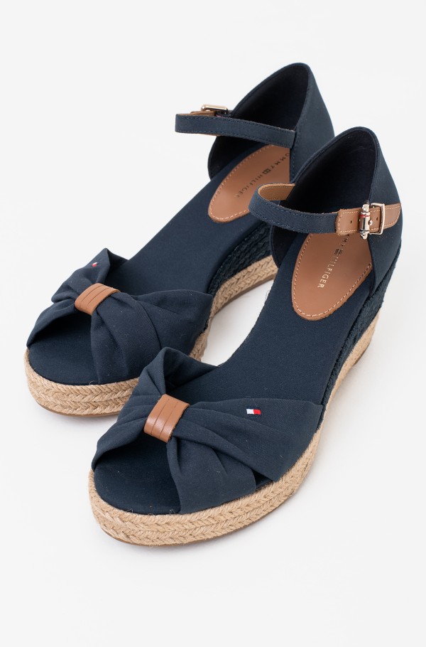 BASIC OPEN TOE MID WEDGE-hover