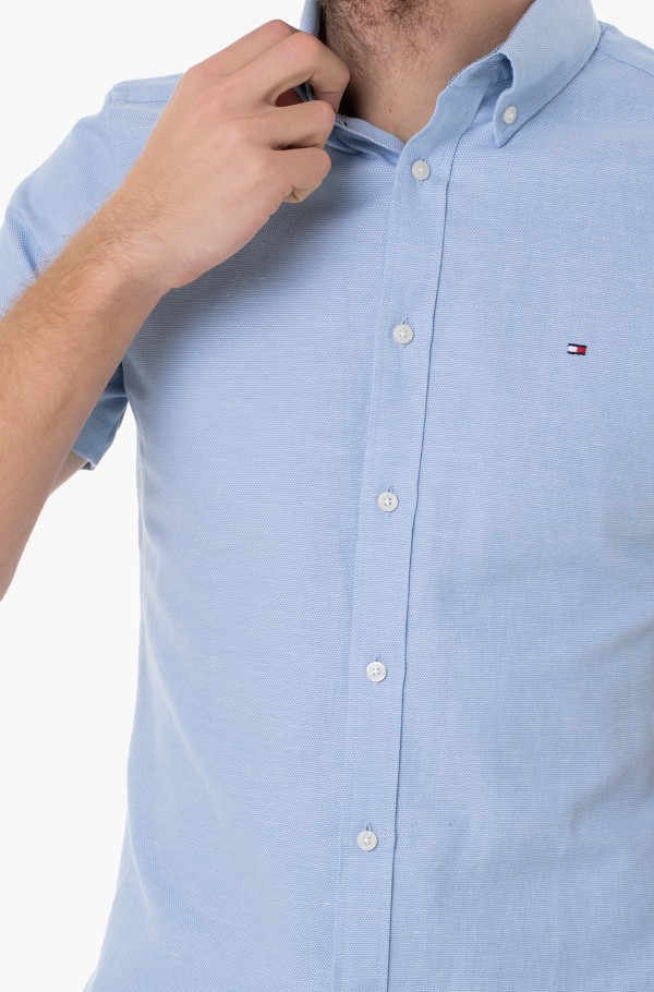 COTTON LINEN DOBBY SF SHIRT S/S-hover