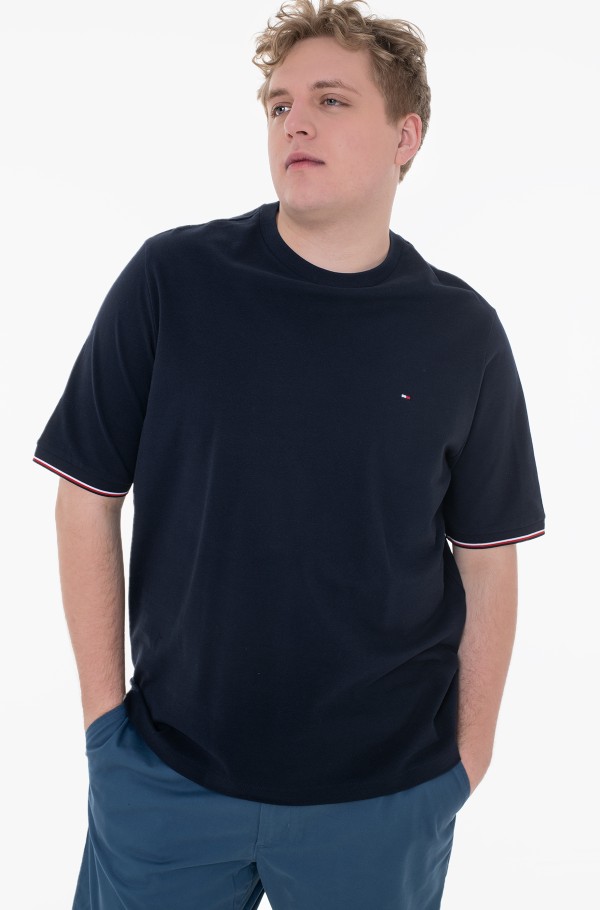 BT-RWB TIPPING PIQUE TEE-B