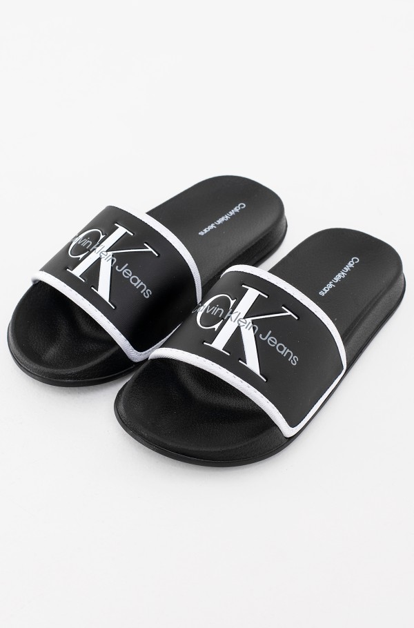 Black Flip flops V3B0 80630 1172X001 Calvin Klein Kids black Flip