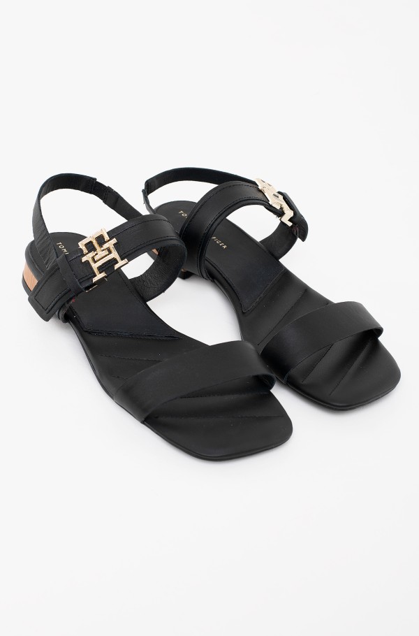 Tommy hilfiger women's black on sale sandals