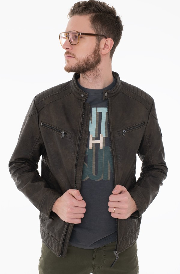 Tom tailor hot sale leather jacket