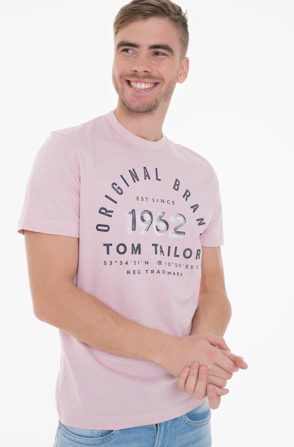Pink1 T-shirt 1035549 Tom Tailor, Short-sleeved Pink1 Dream Denim Tom Short-sleeved Tailor, E-pood | 1035549 T-shirt