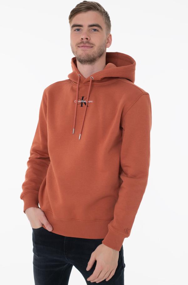 Calvin klein orange outlet hoodie