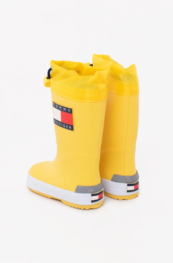 Tommy hilfiger 2024 yellow rain boots