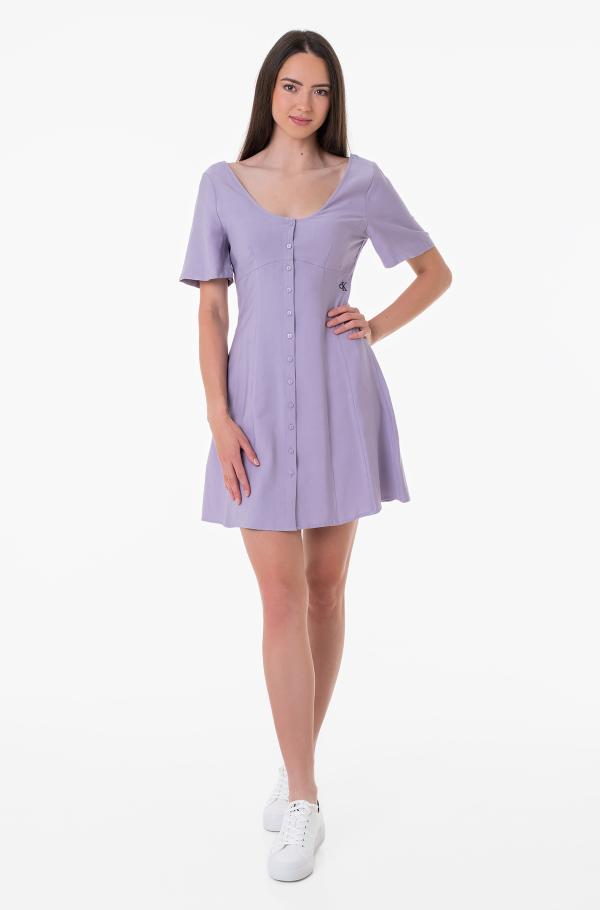 Calvin klein purple dress best sale