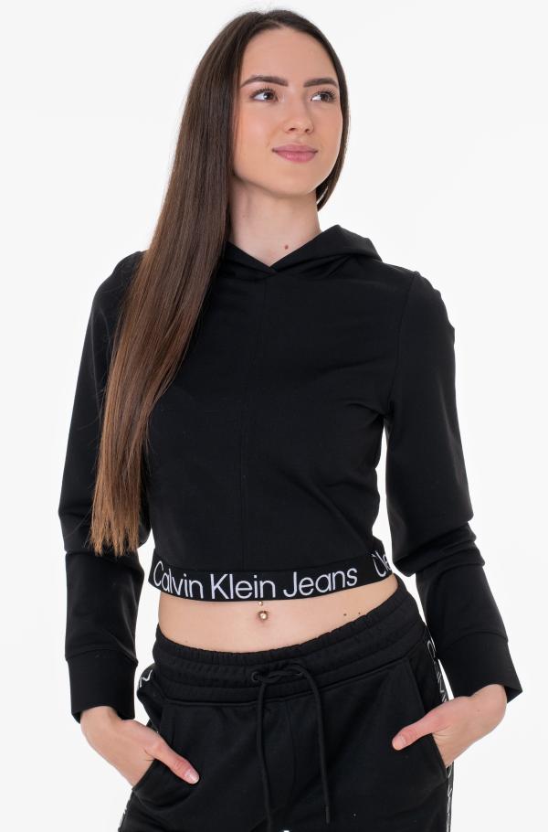 Sweatshirt Calvin Klein Jeans Logo Tape Milano Hoodie