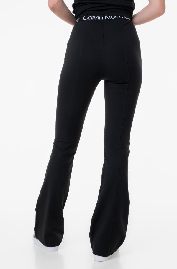 Black Fabric trousers Klein TAPE MILANO FLARE LEGGING Calvin Klein, Non-denim  pants | Denim Dream E-pood