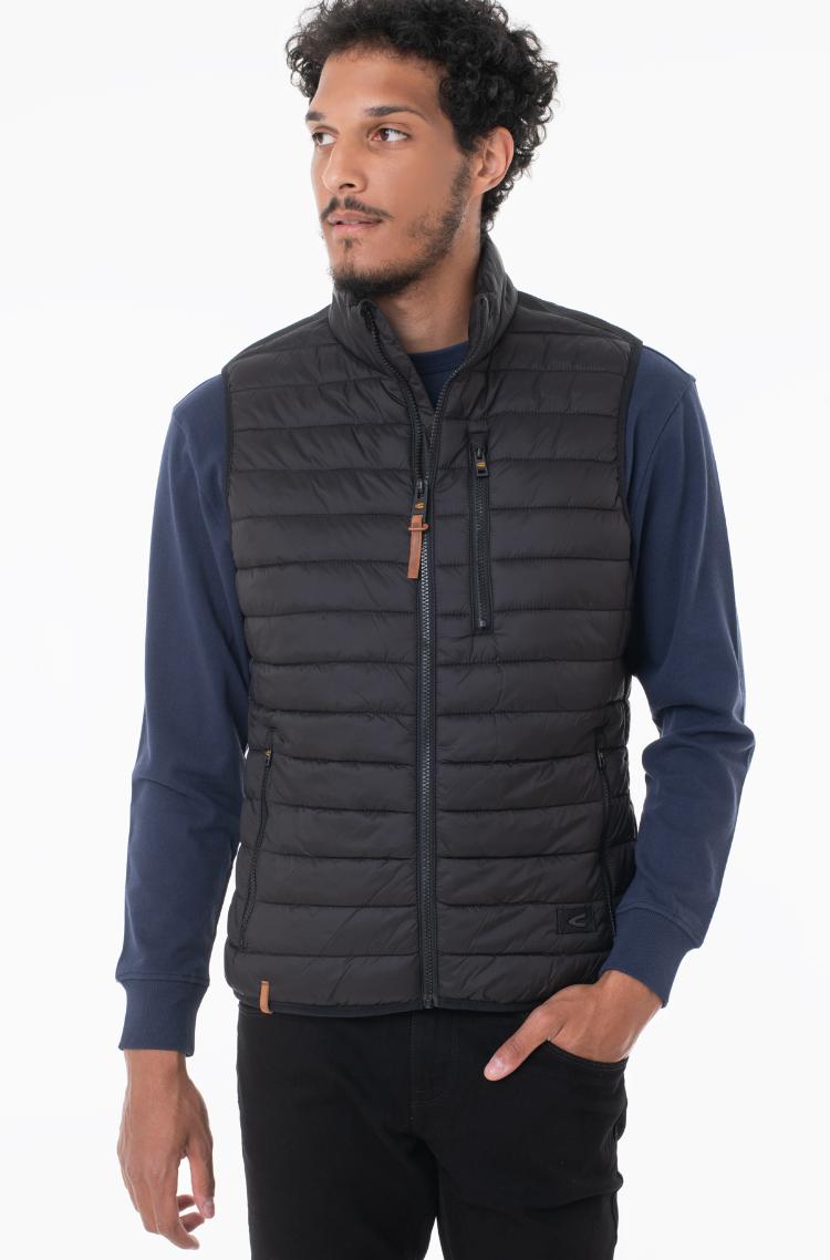 Camel Active Gilet Uomo Modello 460840-4e52 - Gilet Moderno Per Il Tempo Libero, Ispirato Alla Vita Urbana E Alla Natura