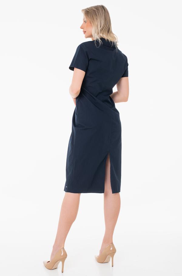 Blue Dress SOLID POPLIN MIDI Denim Dream | SS Women Hilfiger, Dresses Tommy E-pood DRESS