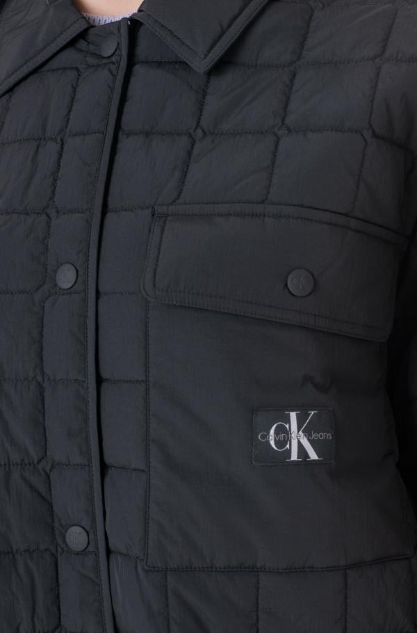 Black Jacket LONG QUILTED UTILITY E-pood Calvin Klein, | Dream Denim Women COAT Jackets