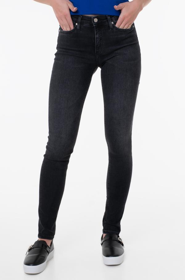 Calvin klein black jeans womens best sale