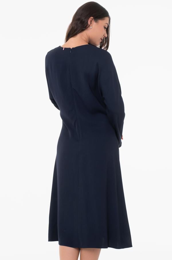 Blue 2 Dress VISCOSE TWILL Tommy Dresses SHIRTDRESS LS | Dream Denim Hilfiger, E-pood Women