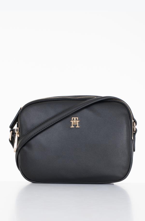 Tommy hilfiger black discount and white bag