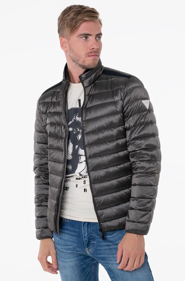 Guess jacket grey best sale