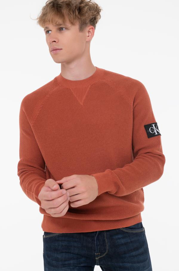 Calvin klein orange sweater best sale