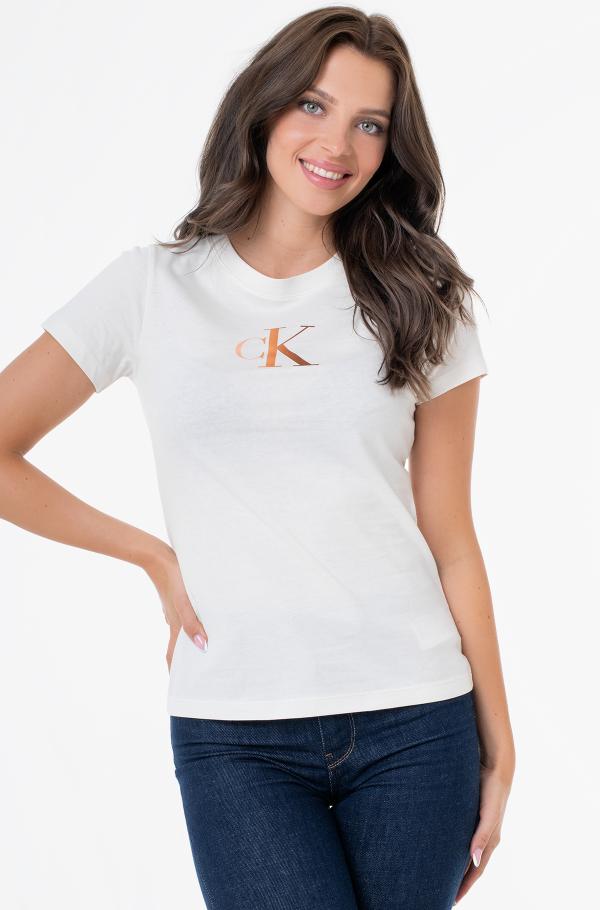 GRADIENT CK TEE Calvin Klein GRADIENT CK TEE Calvin Klein Denim Dream E pood