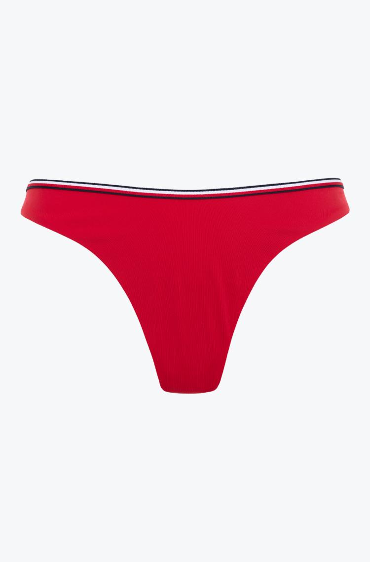 Red Bikini bottom UW0UW04643 Tommy Hilfiger, Women Swimwear red 776 Bikini bottom Tommy Hilfiger, Women Swimwear | Denim
