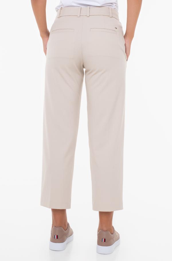 beige12 Trousers STRAIGHT VIS POLY BLEND PANT Tommy Hilfiger