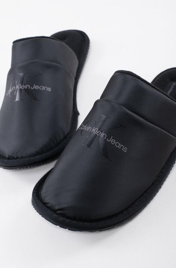 Black Slippers HOTEL SLIPPER SURFACES Calvin Klein, Slippers