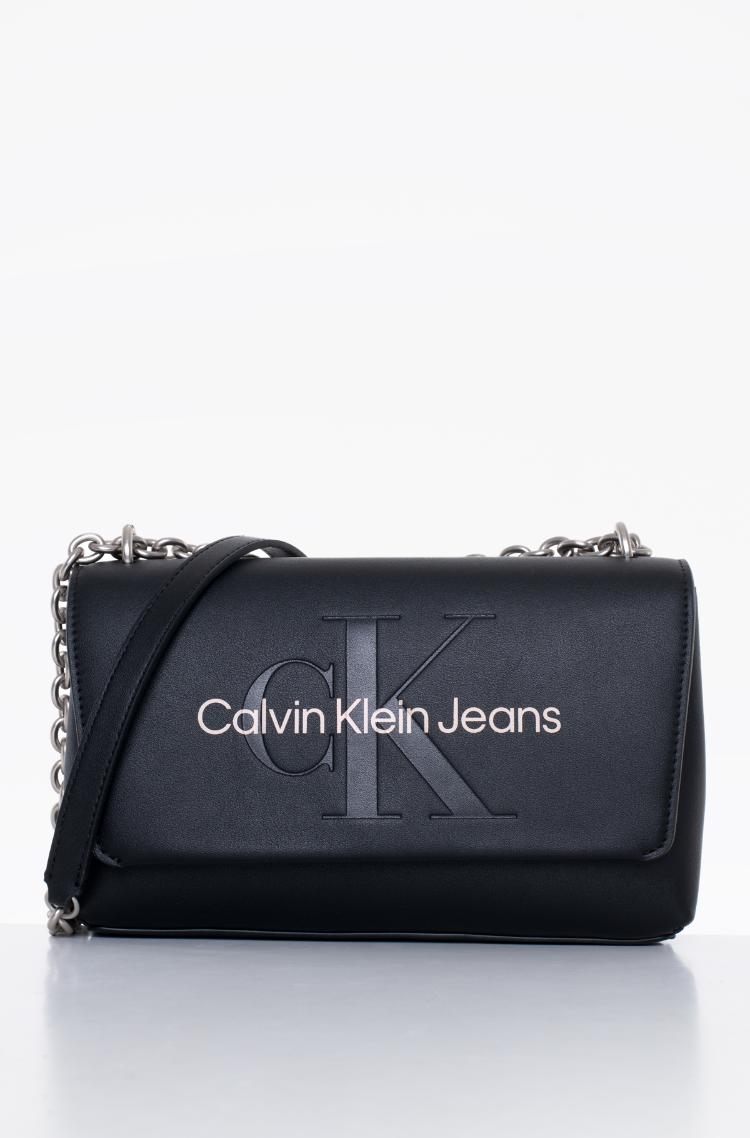 black Shoulder bag SCULPTED EW FLAP CONV25 MONO K60K607198 Calvin