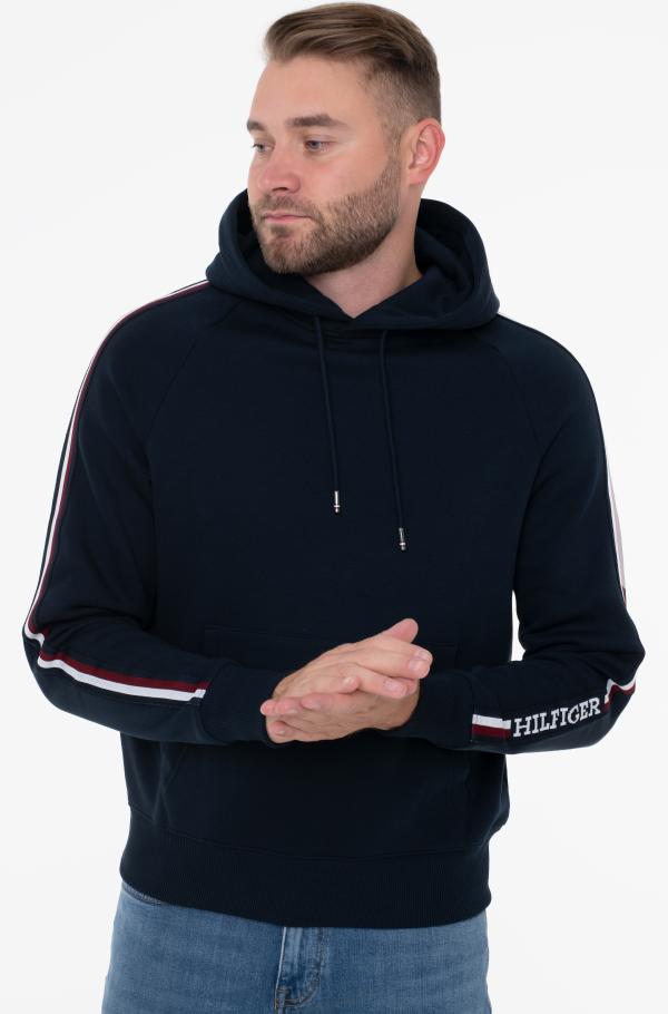 Tommy hilfiger global outlet stripe hoodie