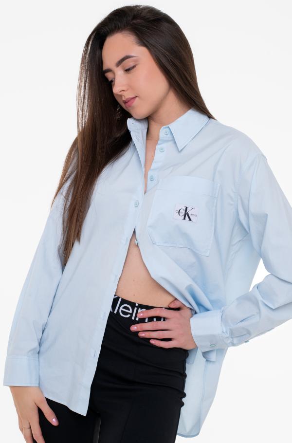 Calvin klein blue top best sale