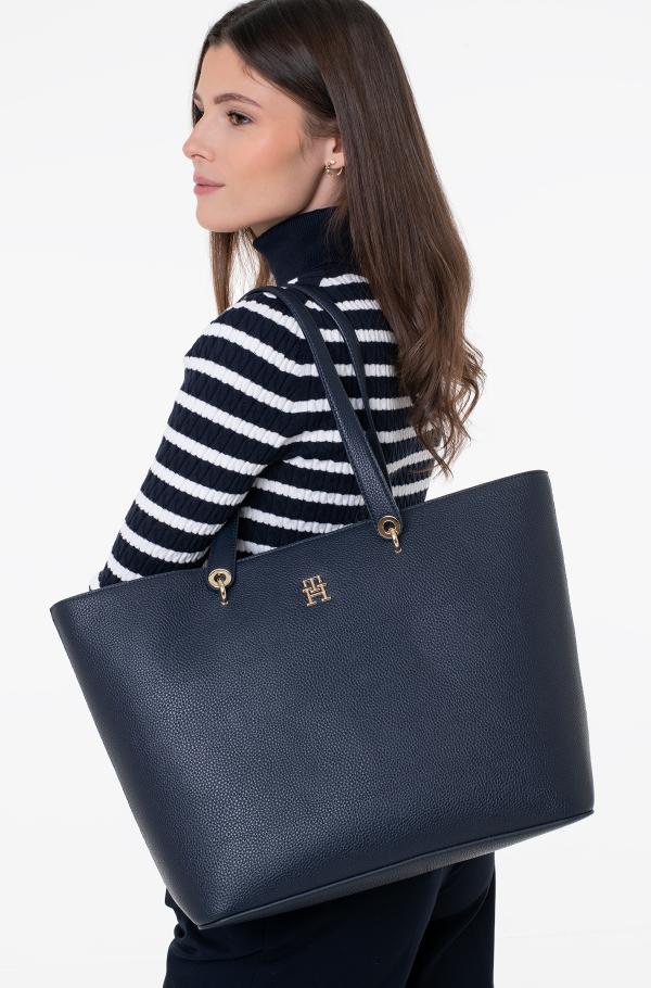 Dark blue Handbag TH EMBLEM TOTE Tommy Hilfiger Women Handbags Dark blue Handbag TH EMBLEM TOTE Tommy Hilfiger Women Handbags Denim Dream e store