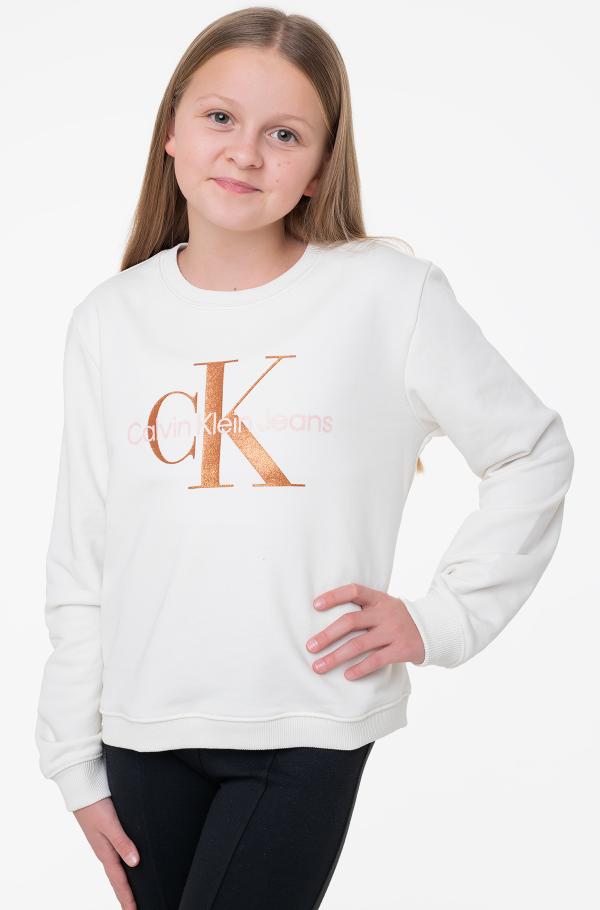 Calvin klein sweatshirt girls best sale