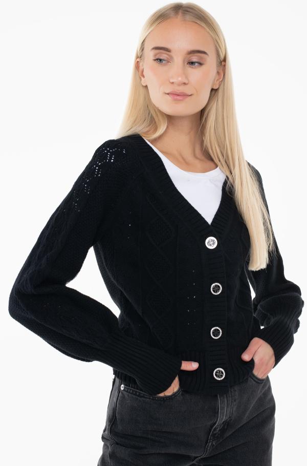 Guess black cardigan best sale