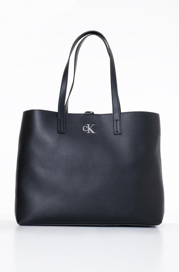black Handbag MINIMAL MONOGRAM SLIM TOTE34 K60K611501 Calvin