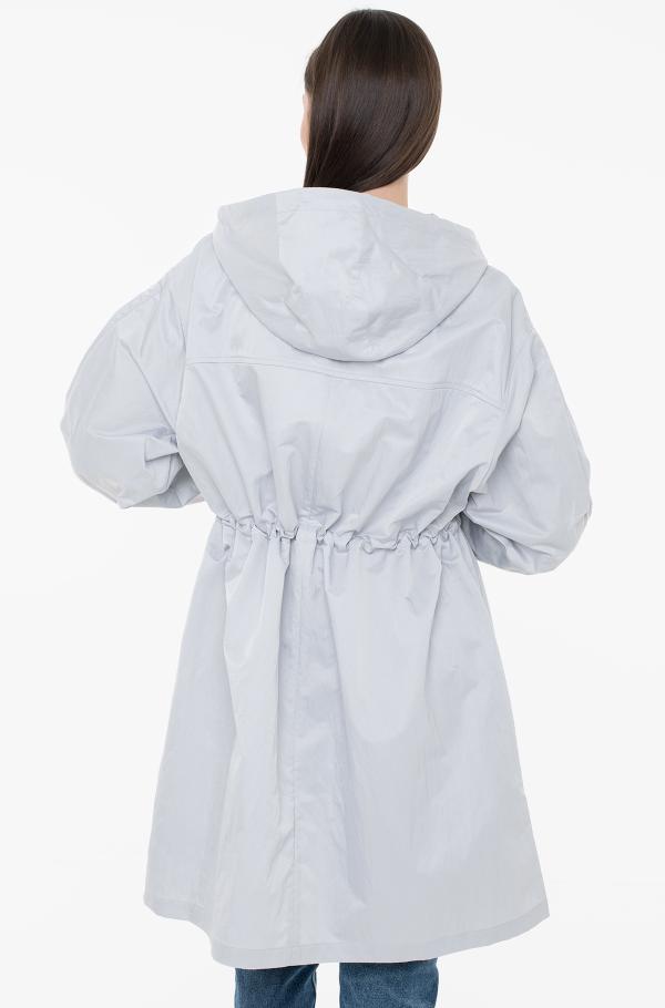 gray Jacket LONG WAISTED WINDBREAKER Calvin Klein, Light